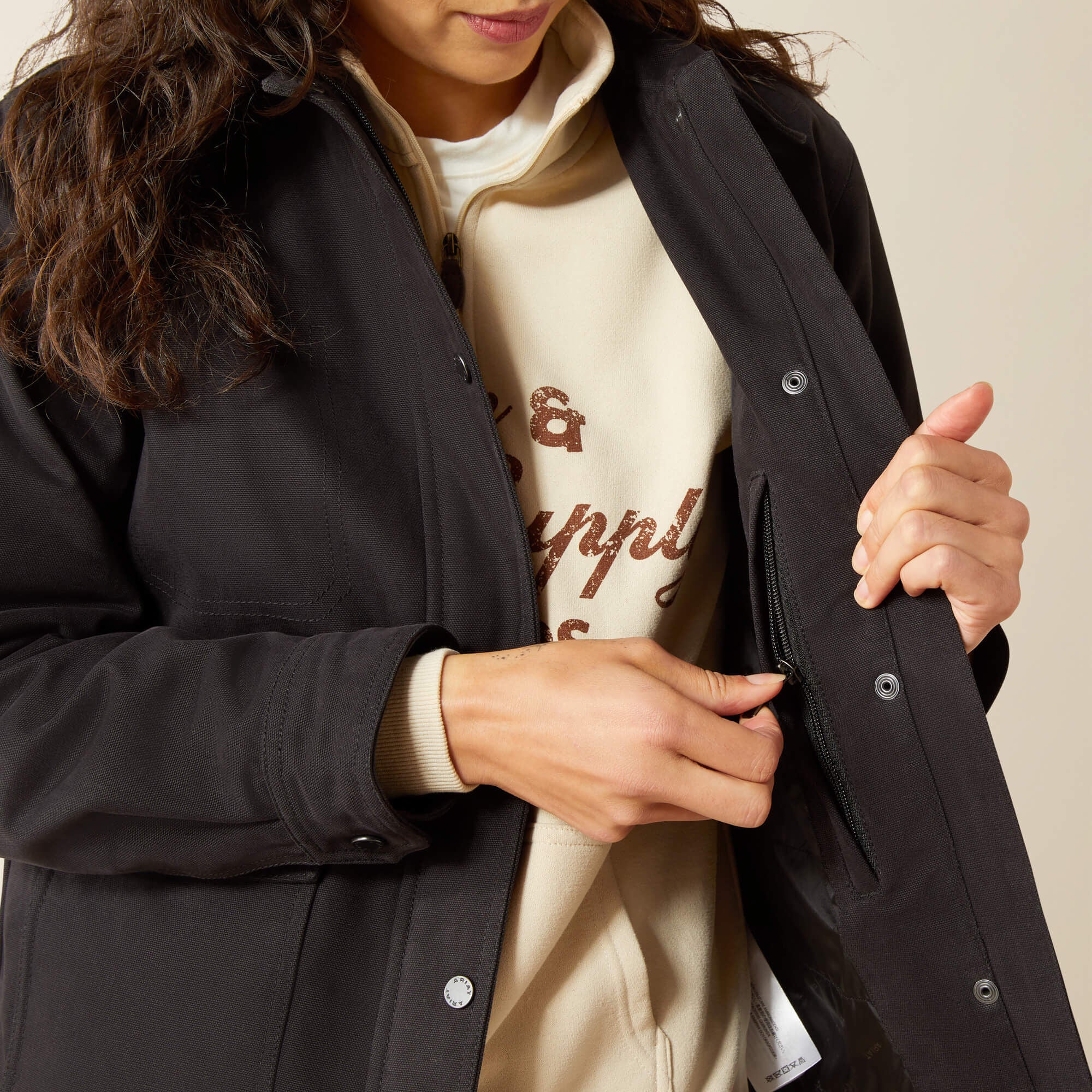 Ariat / Western Canvas Chore Jacket