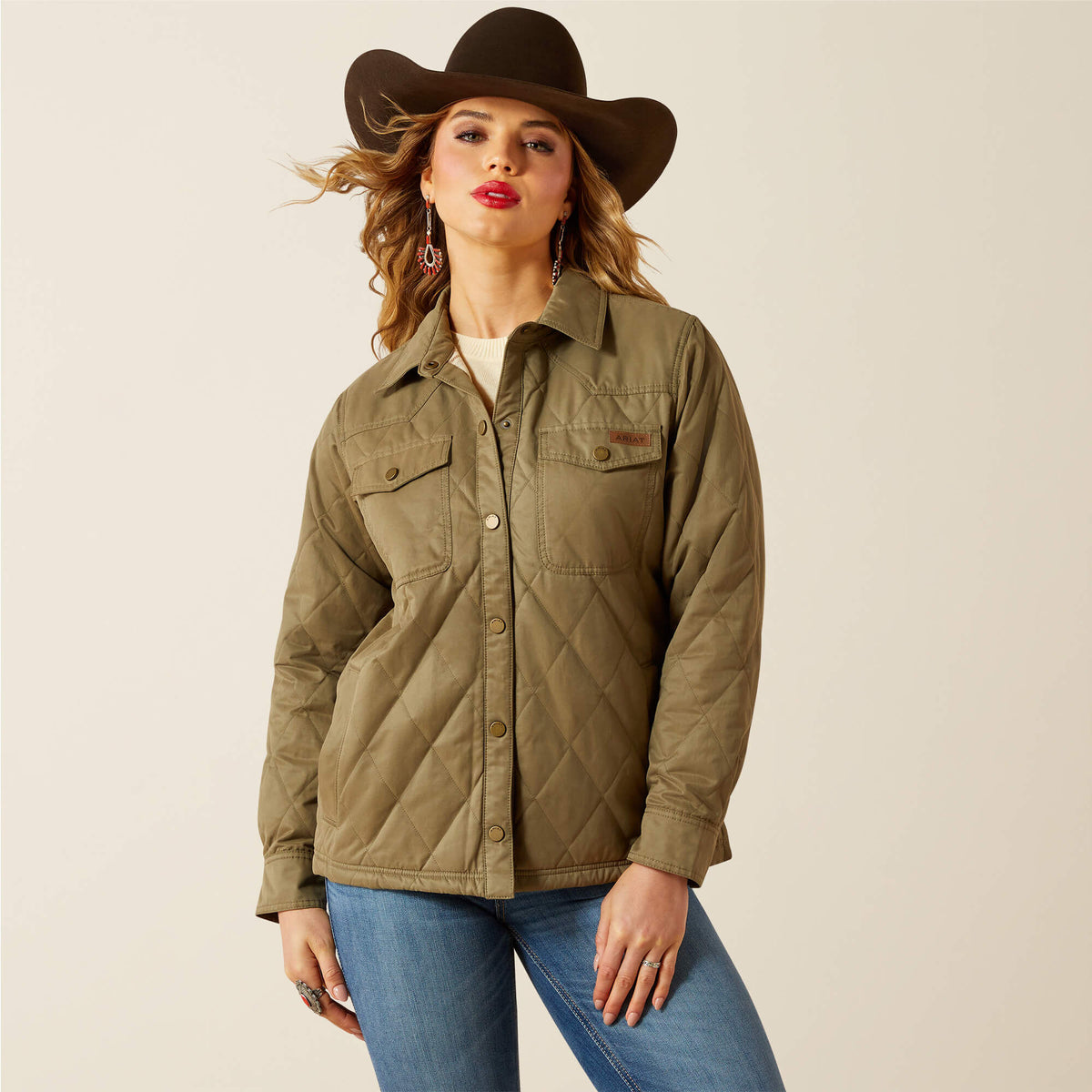 Ariat / Grizzly Quilted Barn Jacket