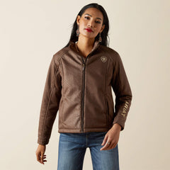 Ariat / Ariat Logo Softshell Faux Leather Jacket