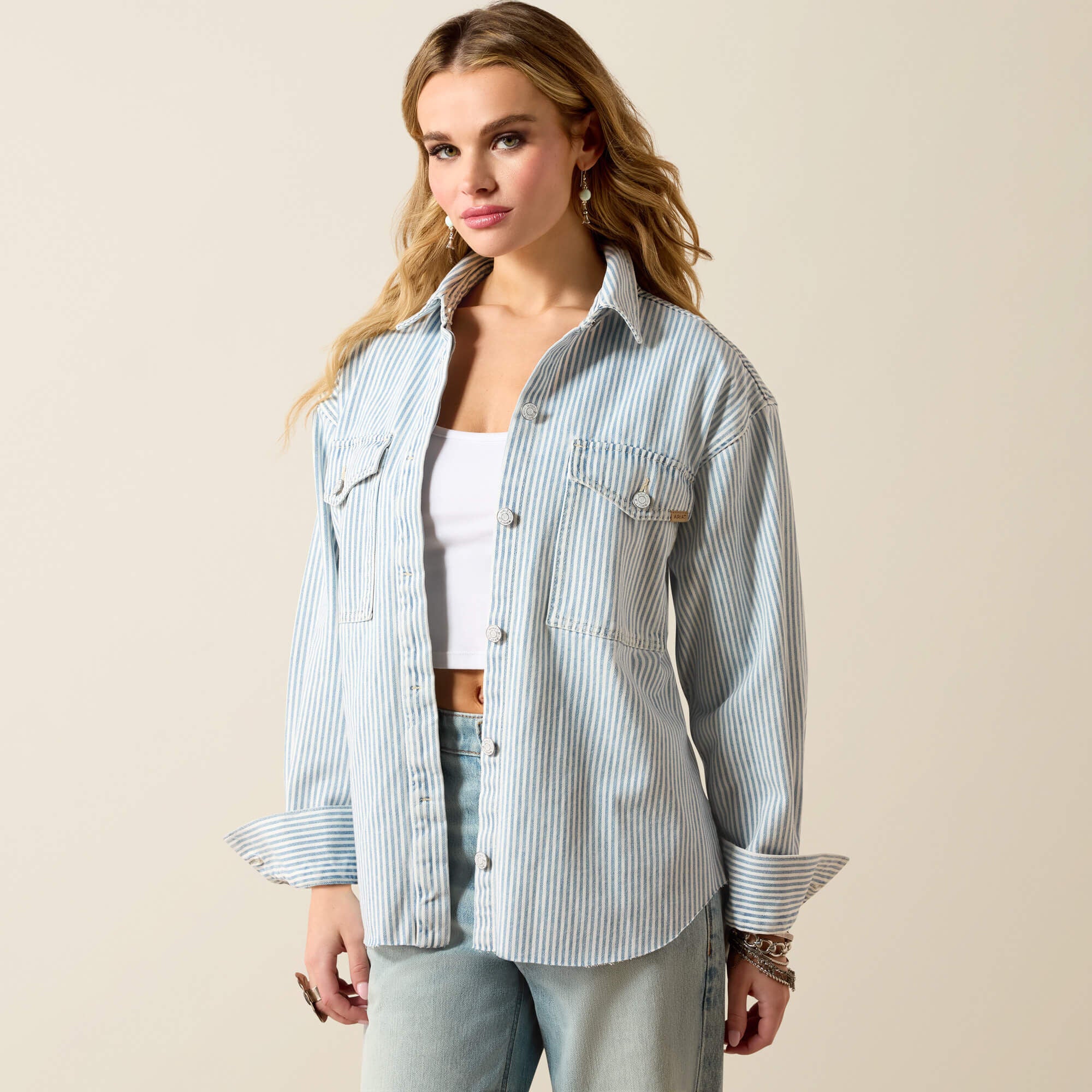 Ariat / Denim Shirt Jacket