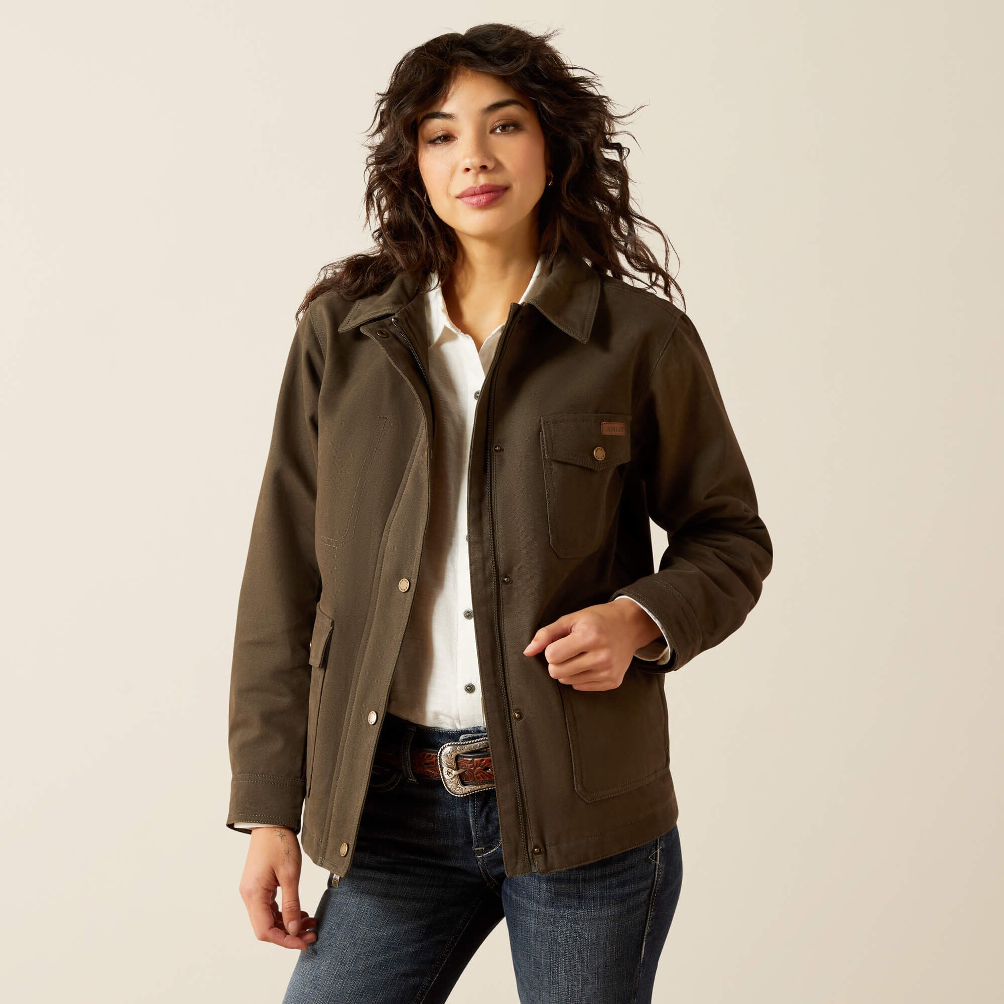 Ariat / Western Canvas Chore Jacket