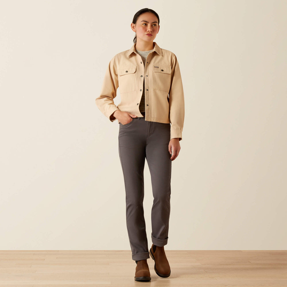 Ariat / Rebar Cropped Woven Shirt Jacket