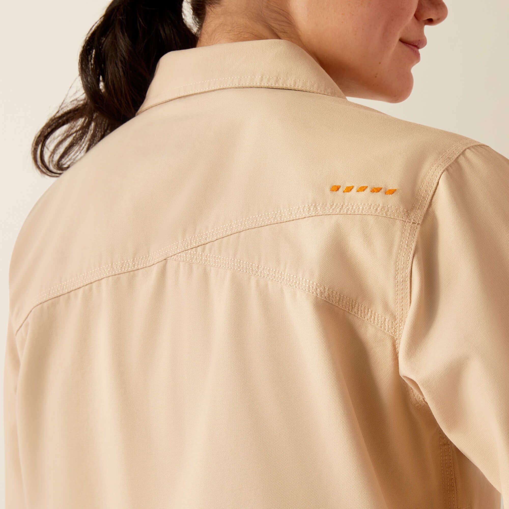 Ariat / Rebar Cropped Woven Shirt Jacket