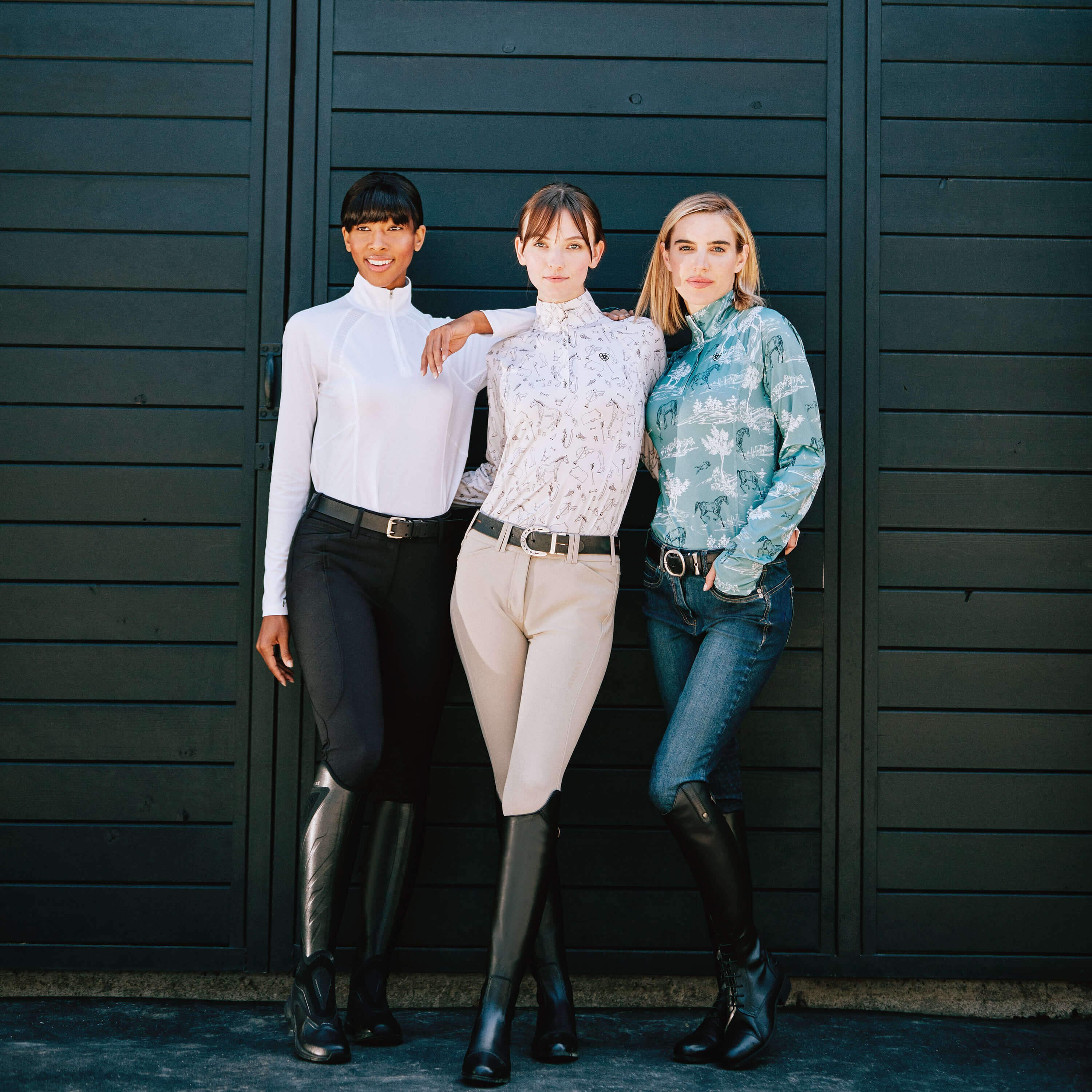 Ariat / Halo Denim Knee Patch Breech