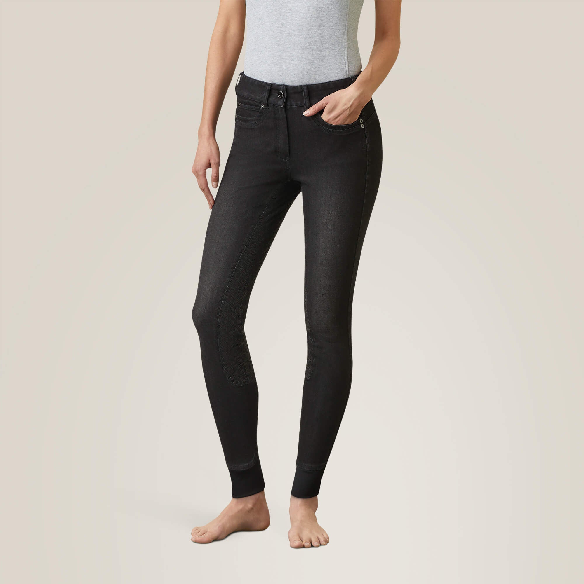 Ariat / Halo B Denim Full Seat Breech