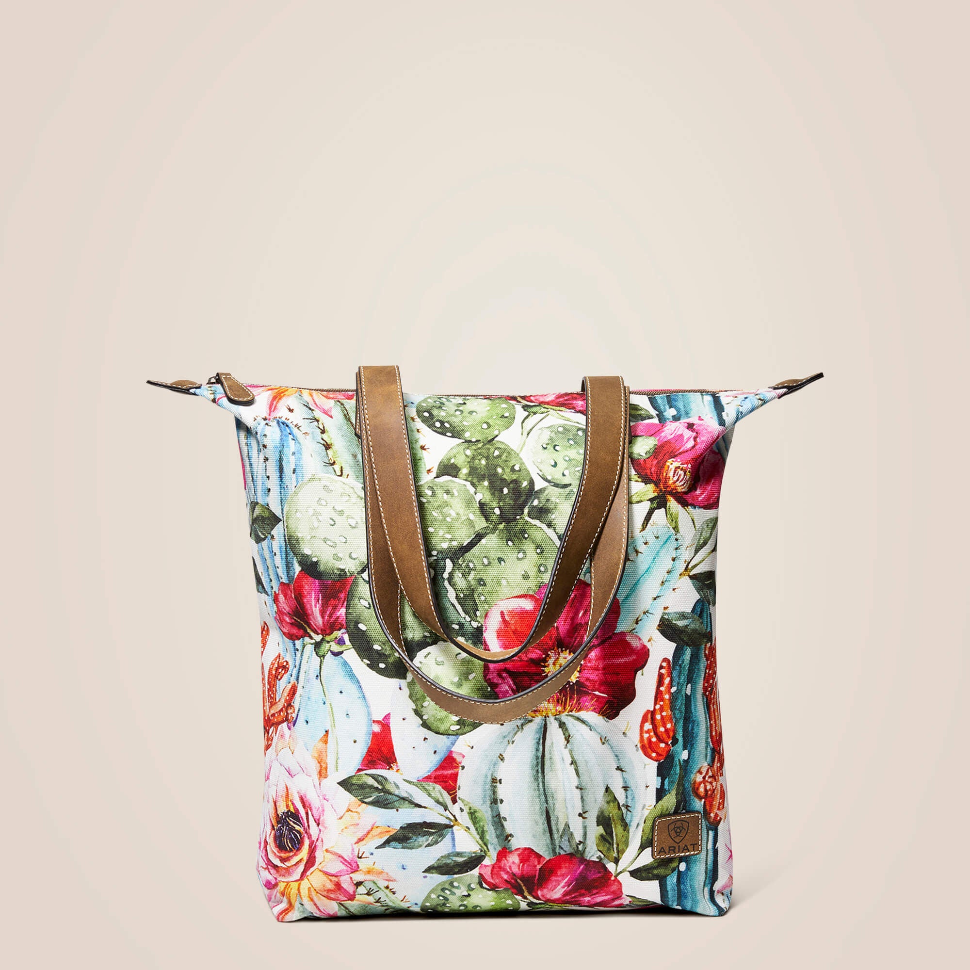 Ariat / Tall Tote Cactus Floral
