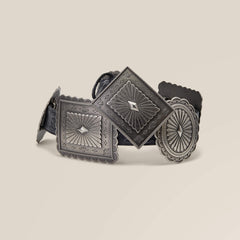 Ariat / Oval and Rectangle Concho Belt