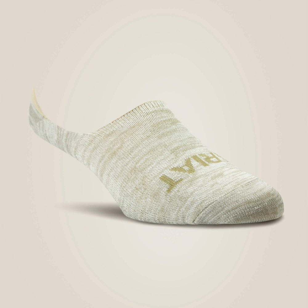 Ariat / No Slip No Show Sock 4 Pair Multi Color Pack