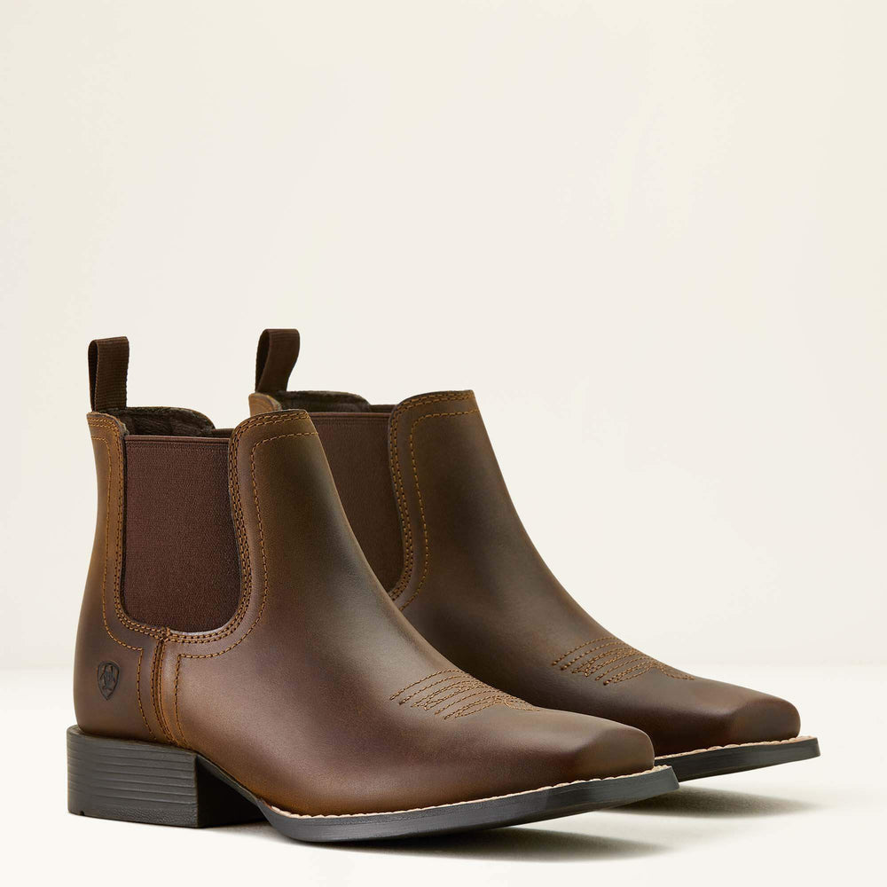 Ariat / Booker Chelsea Wide Square Toe Western Boot