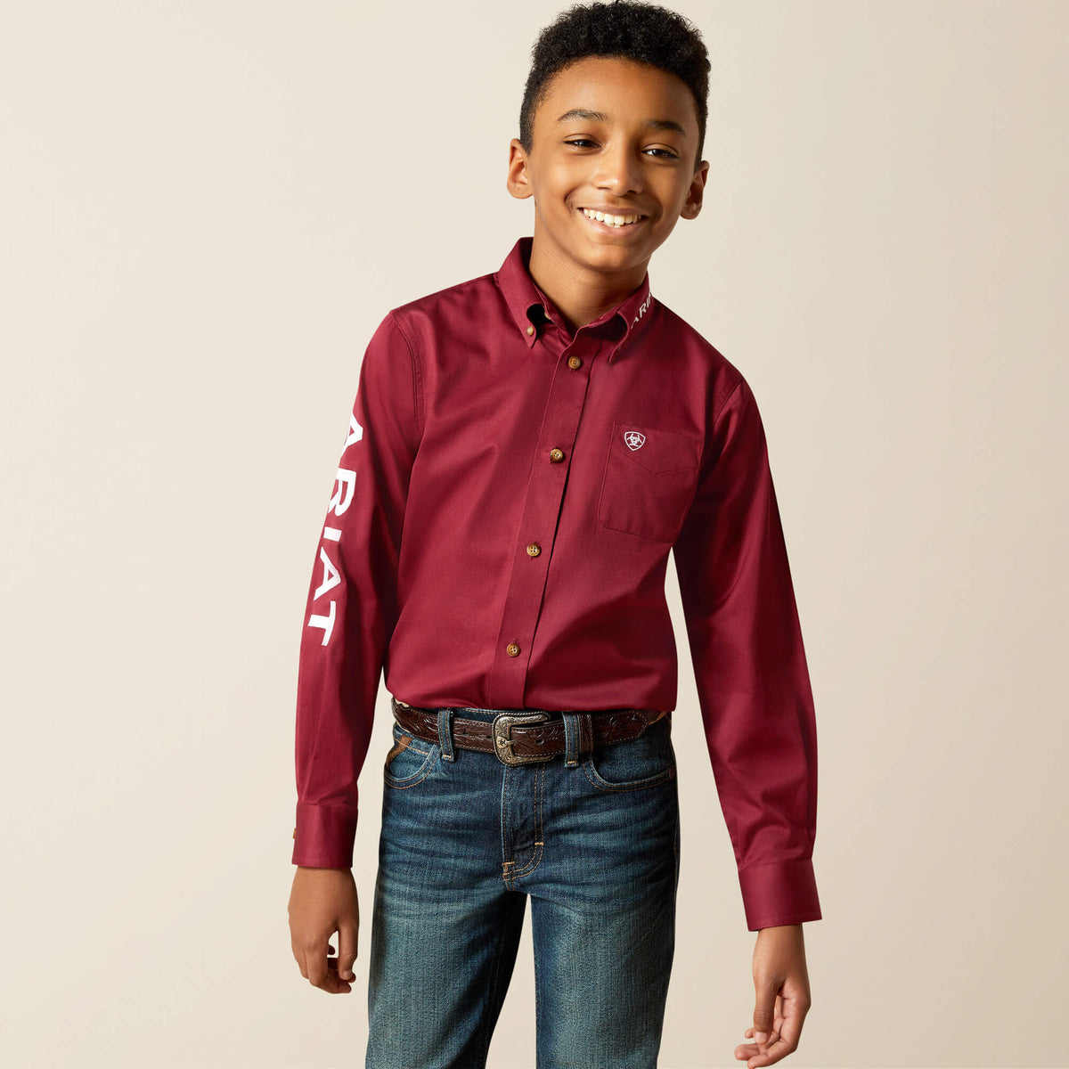 Ariat / Team Logo Twill Classic Fit Shirt