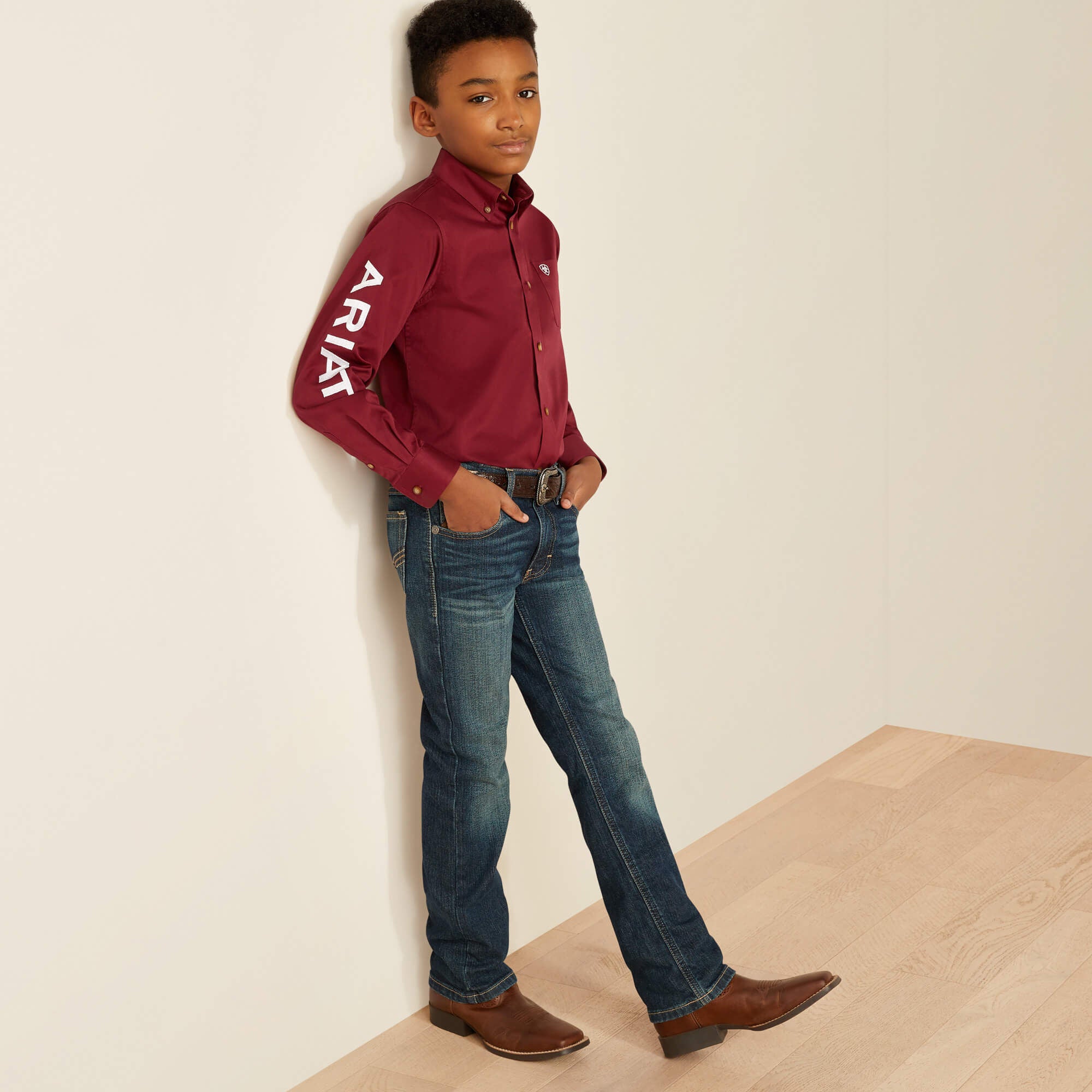 Ariat / Team Logo Twill Classic Fit Shirt
