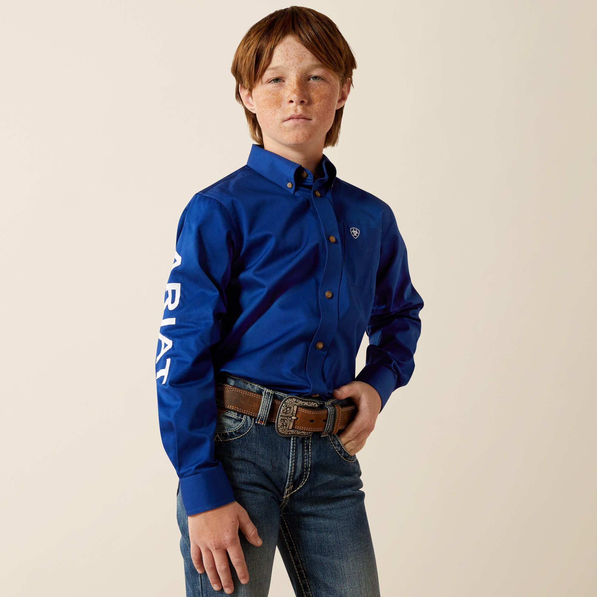 Ariat / Team Logo Twill Classic Fit Shirt