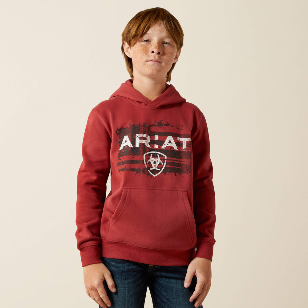 Ariat / Ariat Liquid Stamp Flag Hoodie