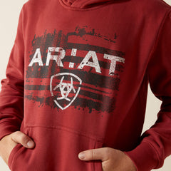 Ariat / Ariat Liquid Stamp Flag Hoodie