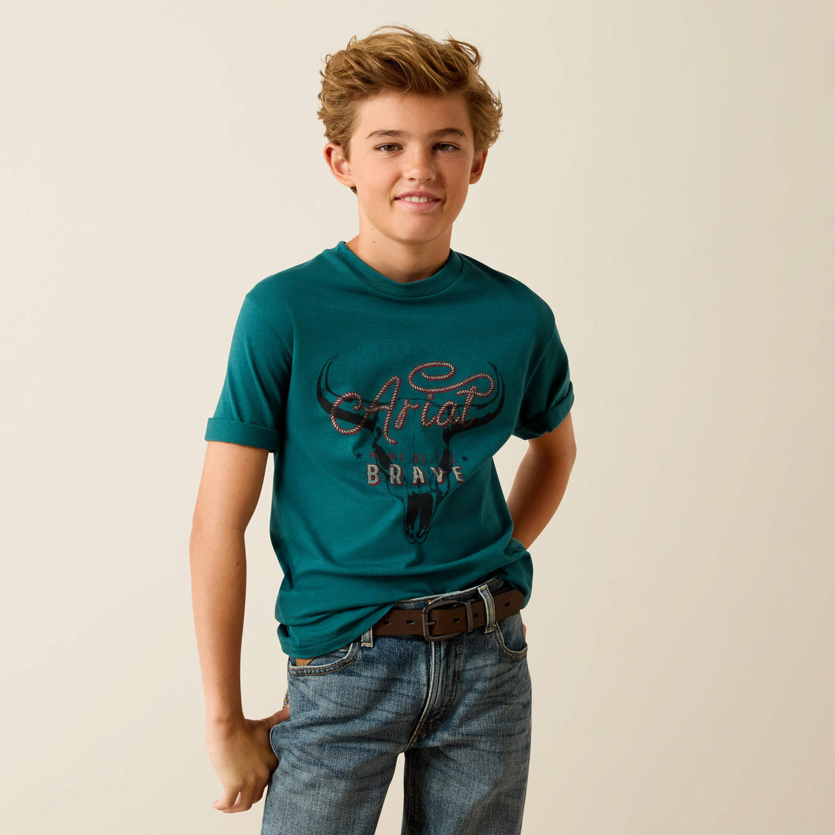 Ariat / Ariat Cattle Skull Freedom T-Shirt
