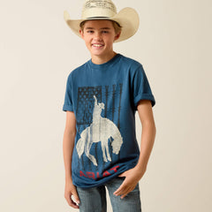 Ariat / Ariat Flag Bronco T-Shirt