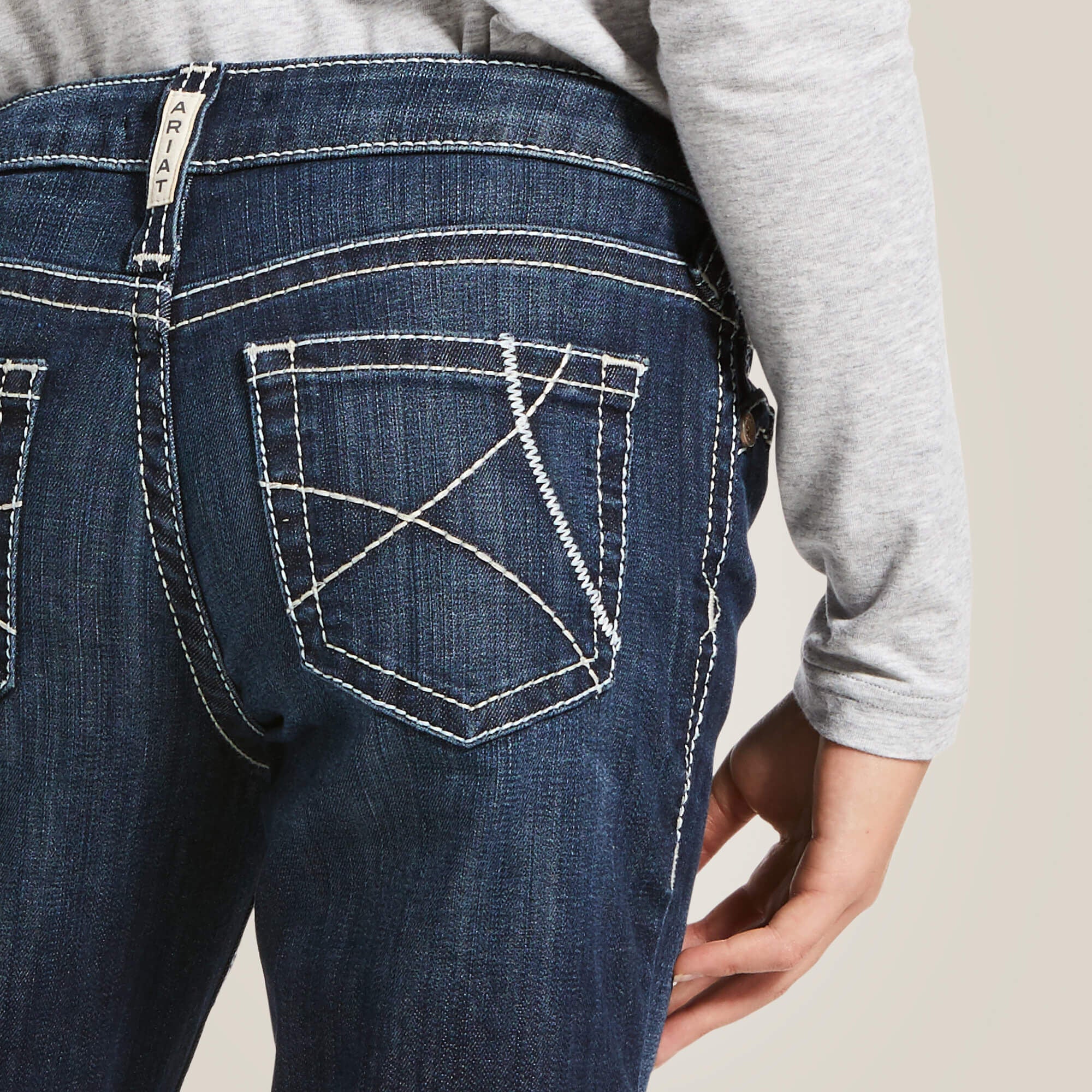 Ariat / Trouser Mid Rise Stretch Ella Wide Leg Jean