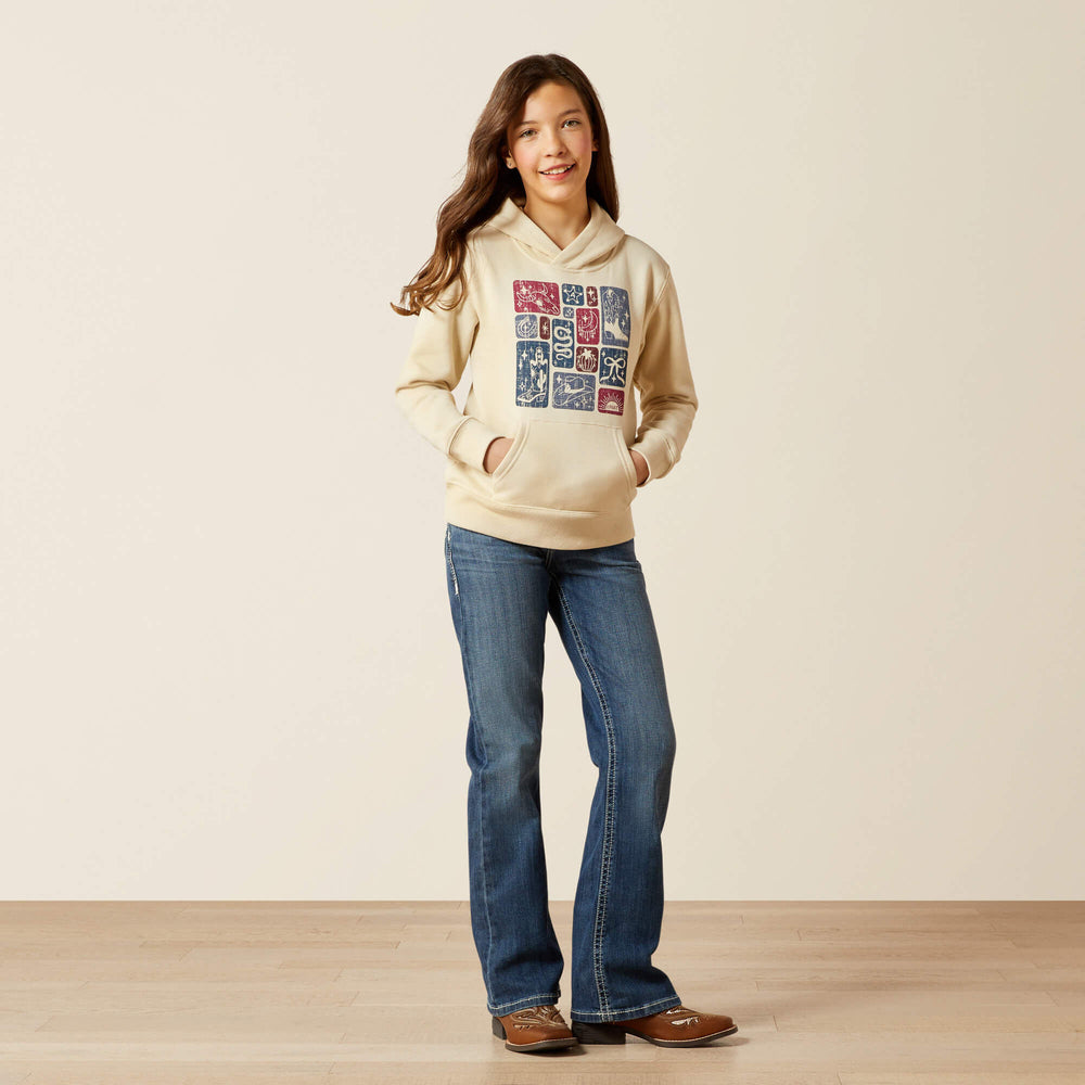 Ariat / Western Blocks Hoodie