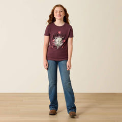 Ariat / Ariat Skulls Florals T-Shirt