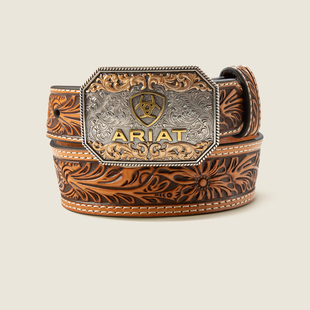 Ariat / Floral Tooled Belt