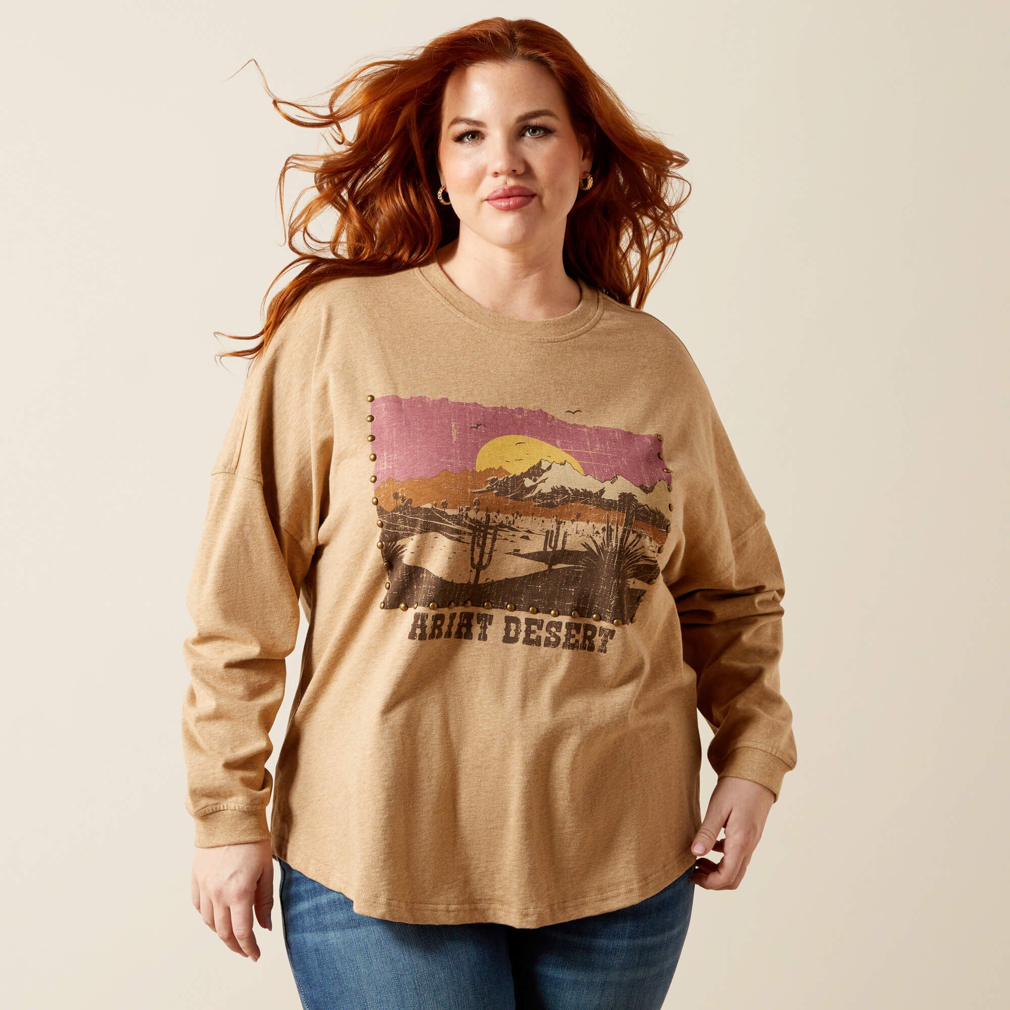 Ariat / Canvas Oversized T-Shirt