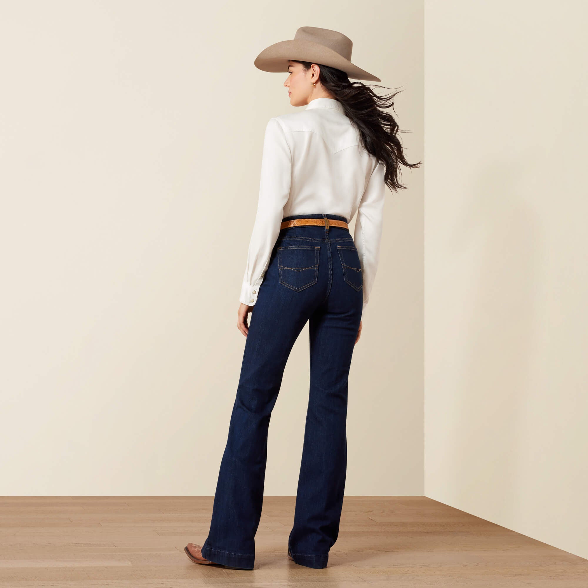 Ariat / High Rise Tex Slim Trouser Jeans
