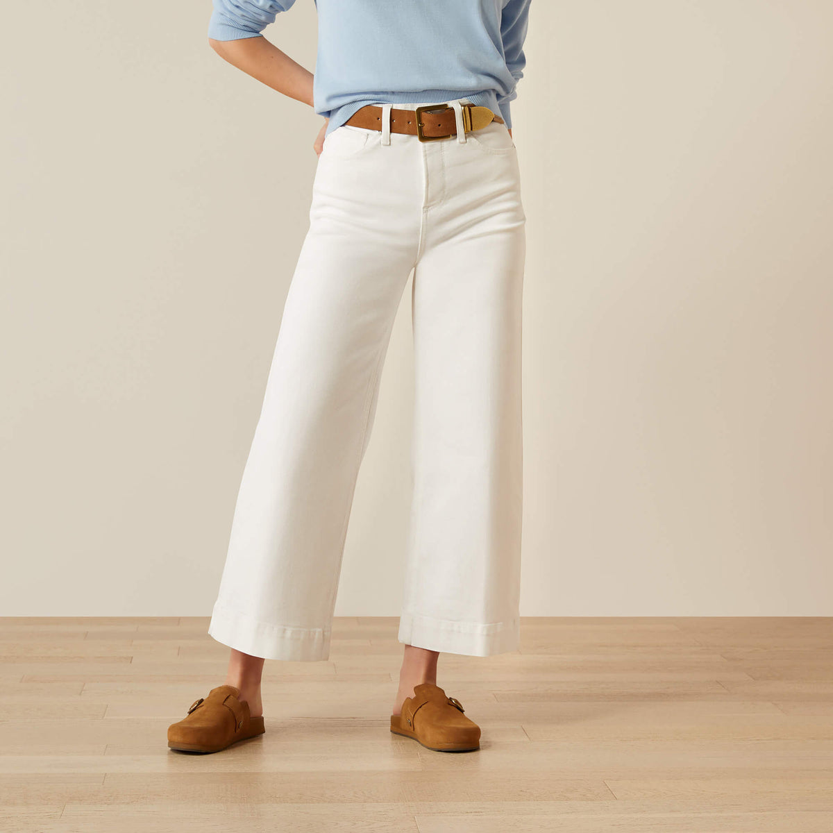 Ariat / Ultra High Rise Countryside Wide Leg Crop Jeans