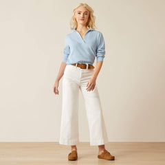 Ariat / Ultra High Rise Countryside Wide Leg Crop Jeans