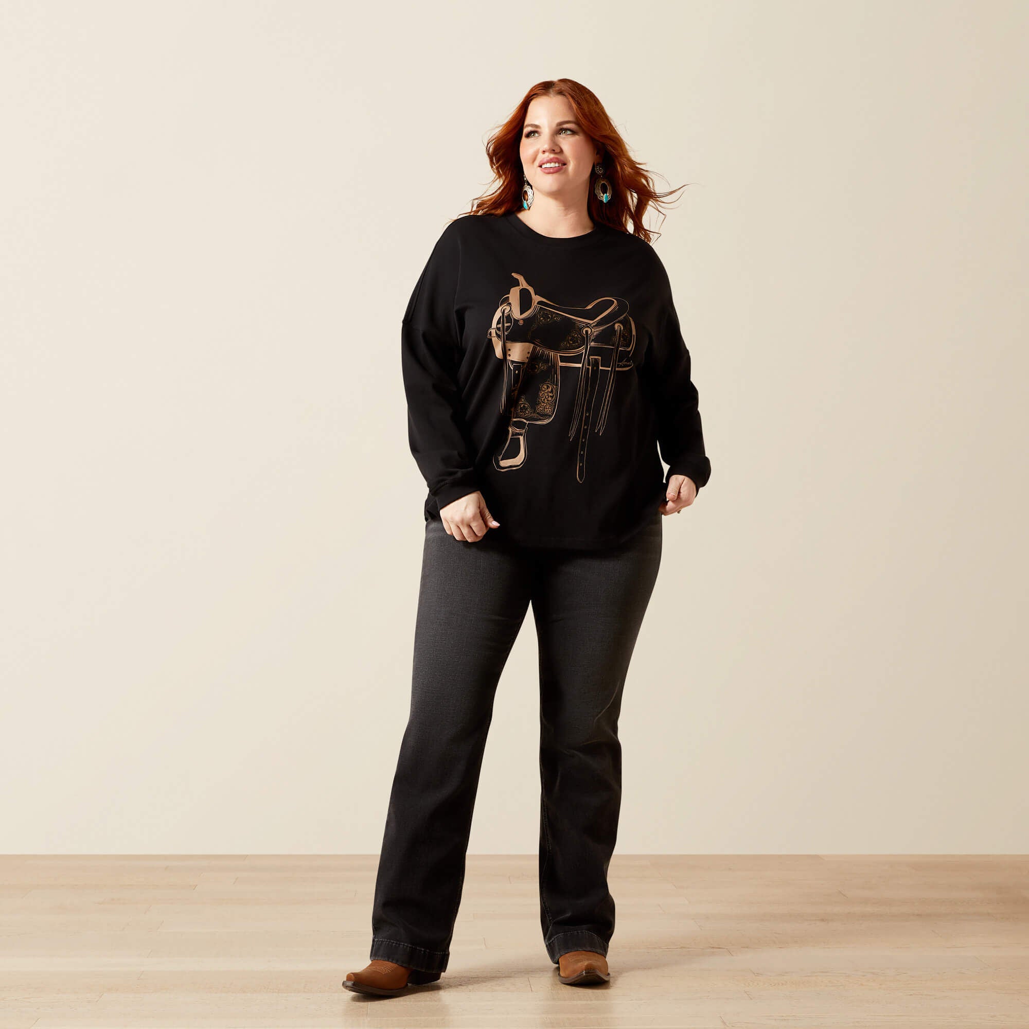 Ariat / Canvas Oversized T-Shirt