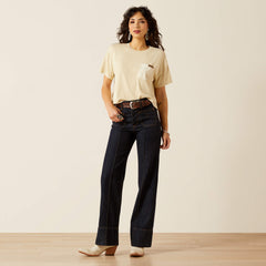 Ariat / Ultra High Rise Tomboy Western Utility Wide Leg Jean