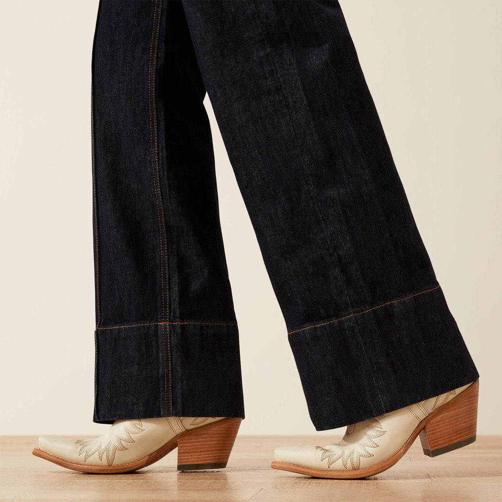 Ariat / Ultra High Rise Tomboy Western Utility Wide Leg Jean