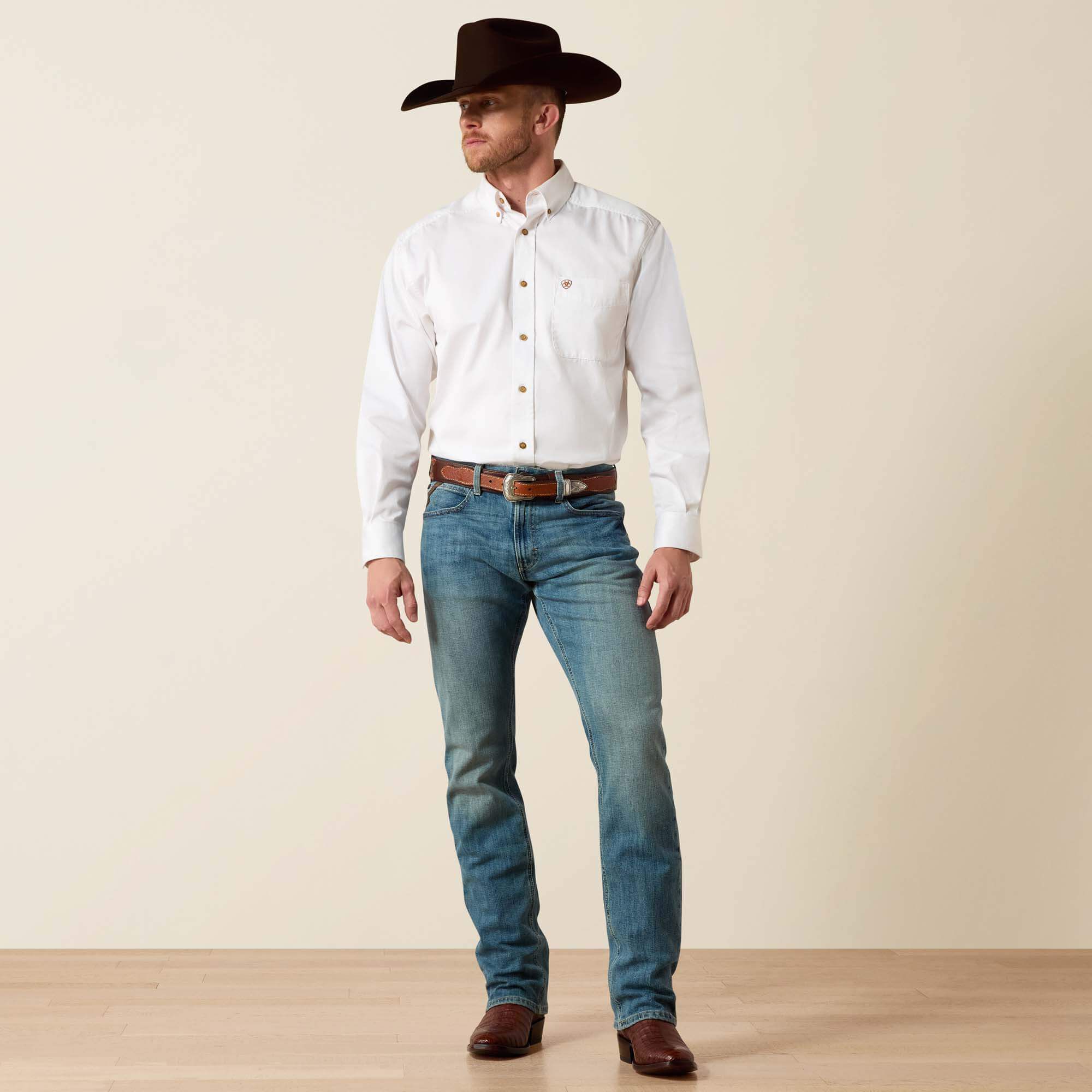 Ariat / M4 Low Rise Stretch Legacy Stackable Straight Leg Jean