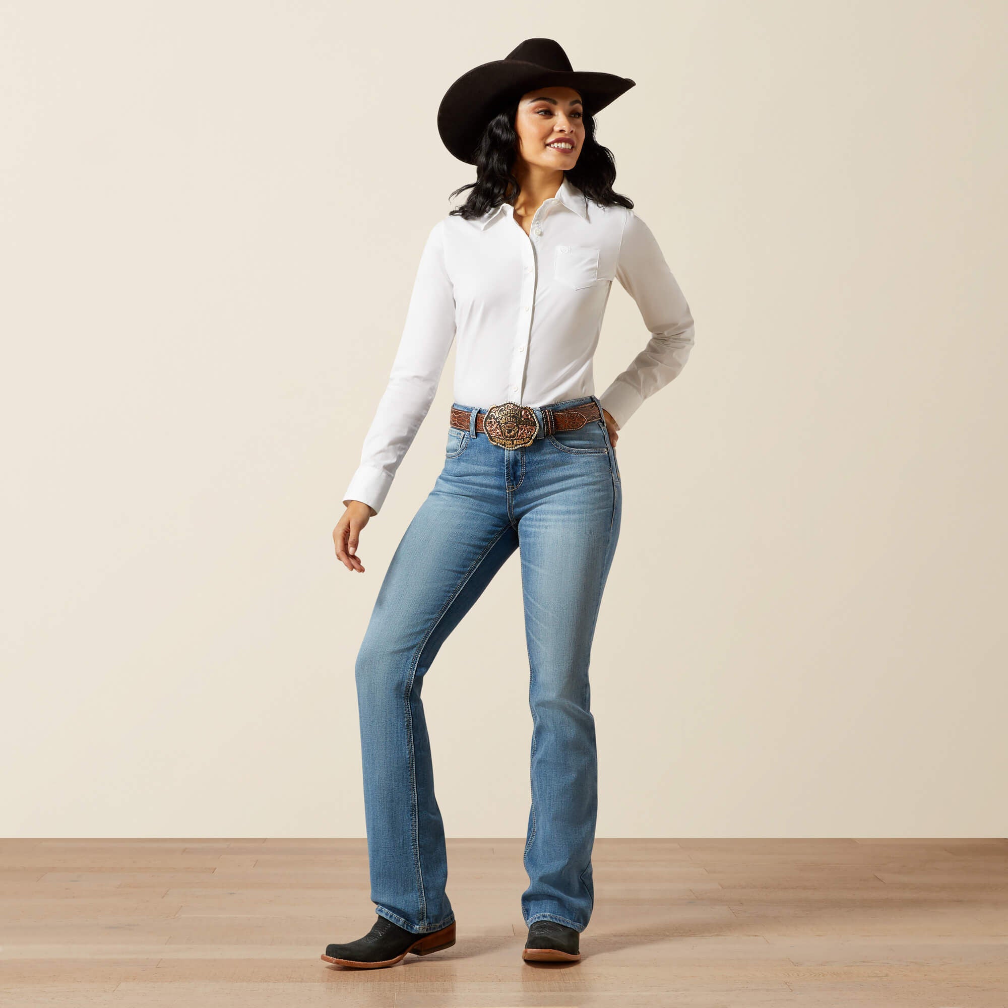 Ariat / High Rise Rowyn Boot Cut Jean